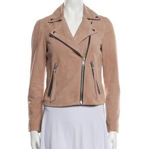 All Saints Suede Biker Jacket